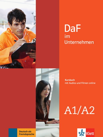 DaF im Unternehmen A1-A2Kursbuch mit Audios und Filmen online