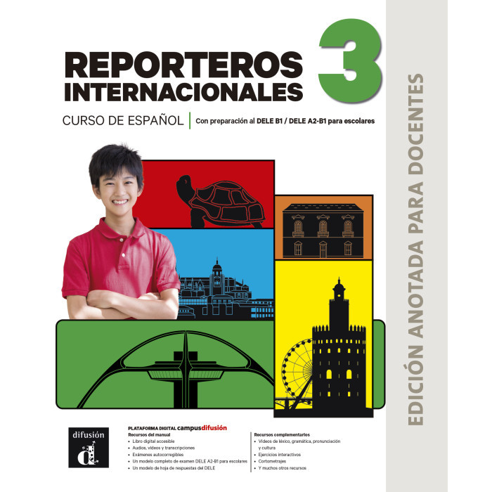 Nuevo Reporteros internacionales 3 Edición anotada para docentes