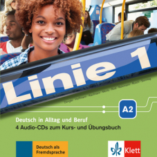 Linie 1 A2Deutsch in Alltag und Beruf. 4 Audio-CDs zum Kurs- und Übungsbuch