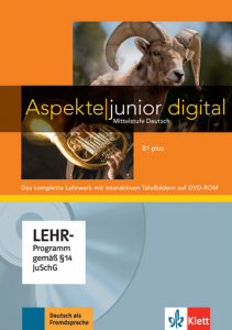 Aspekte junior B1 plus Lehrwerk digital mit interaktiven Tafelbildern