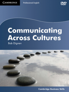 Communicating Across Cultures DVD