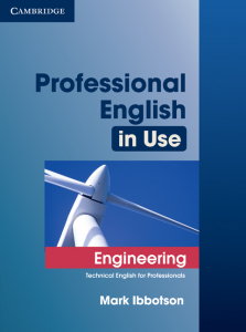 Professional English in Use Engineering with Answers