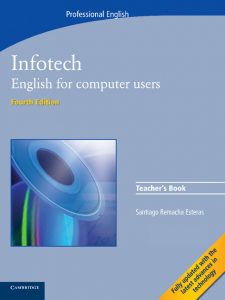 Infotech Teacher's Book