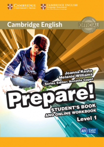 Cambridge English Prepare! Level 1 Student's Book and Online Workbook