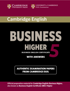 Cambridge English Business 5 Higher Student's Book with Answers