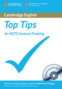 Top Tips for IELTS General Training Paperback with CD-ROM