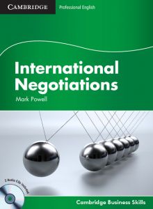 International Negotiations Student's Book with Audio CDs (2)