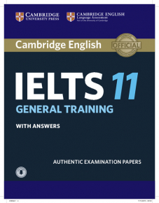 Cambridge IELTS 11 General Training Student's Book with answers with Audio