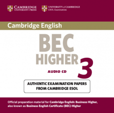 Cambridge BEC Higher 3 Audio CD