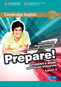 Cambridge English Prepare! Level 3 Student's Book and Online Workbook