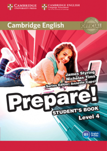 Cambridge English Prepare! Level 4 Student's Book