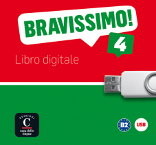 Bravissimo! 4 Nivel B2 Llave USB con libro digital