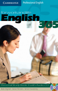 English365 3 Personal Study Book with Audio CD