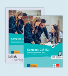 Kompass DaF B2.1 - Media Bundle inklusive Lizenzcode für das Kurs- und Übungsbuch mit interaktiven Übungen Teil 1