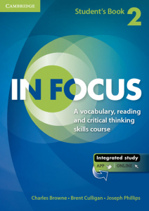 In Focus Level 2 Student's Book with Online Resources