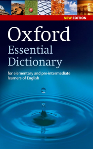 Oxford Essential Dictionary, New Edition