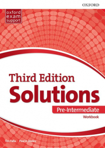 Solutions 3E Pre-Intermediate Workbook