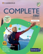 Complete First Student's Pack 3rd Edition