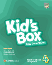 Kid's Box New Generation Level 4 Teacher's Book with Digital Pack British English